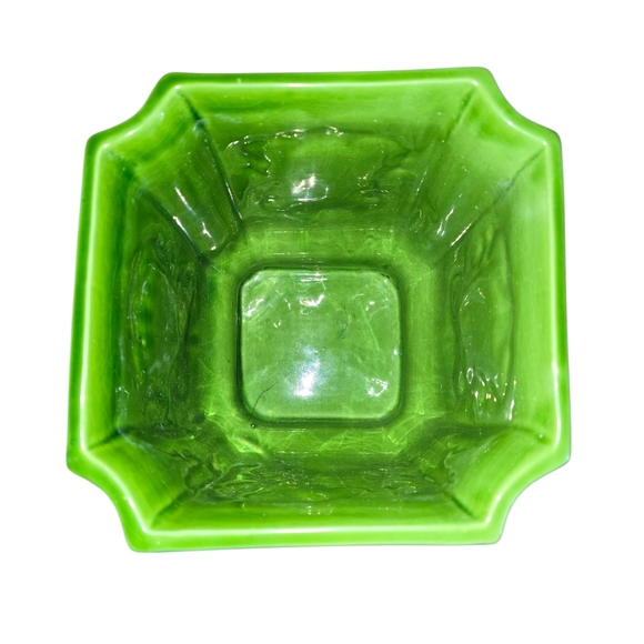 Vintage Italian green vase, Bassano ceramic - Picture 9 of 15